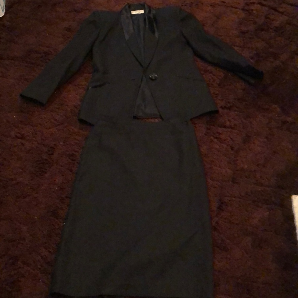 Black Skirt Suit
